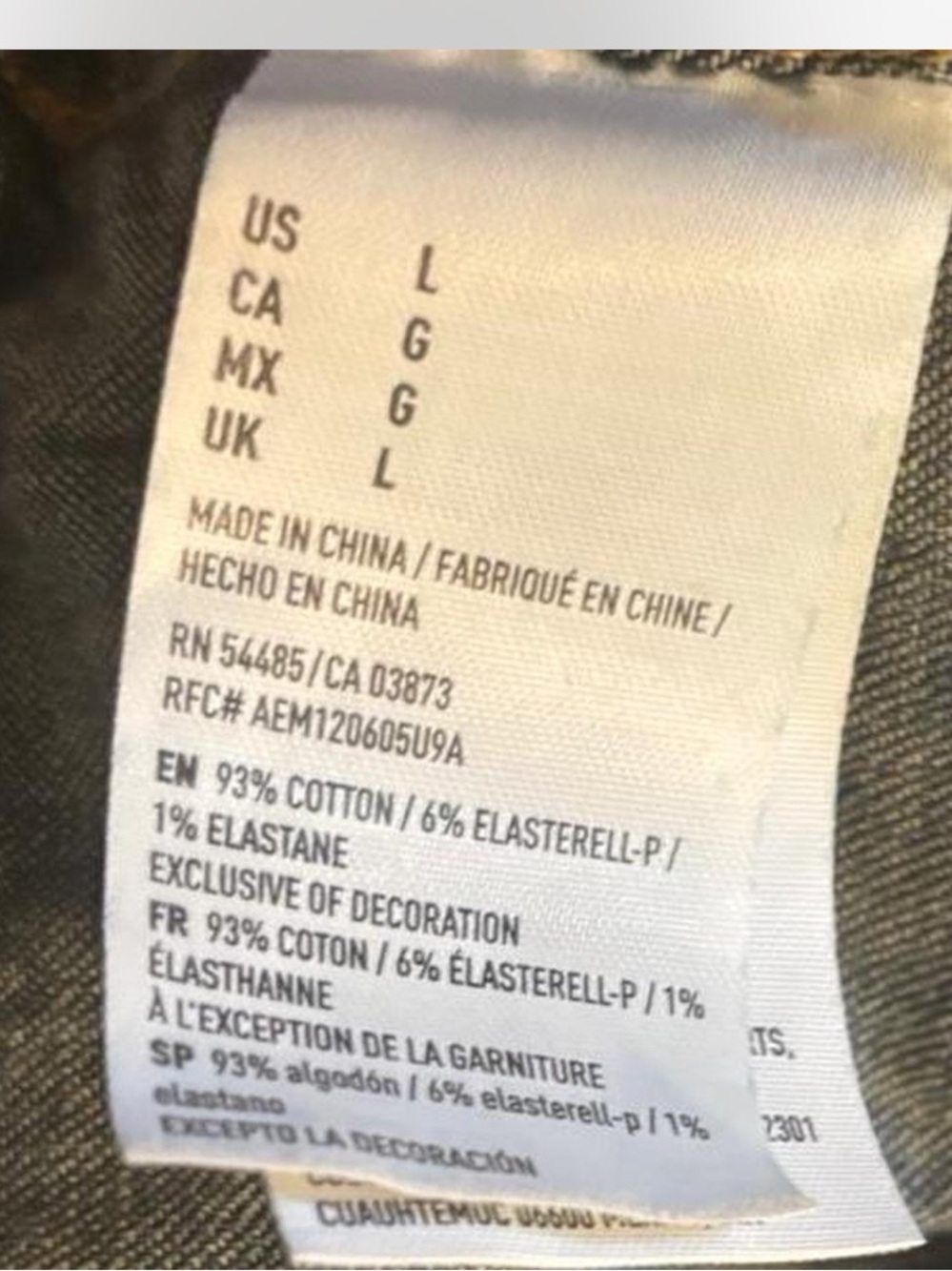 American Eagle Outfitters Ombré Washed Blue Denim Pearl Snap Shirt Western Boho - Picture 5 of 5